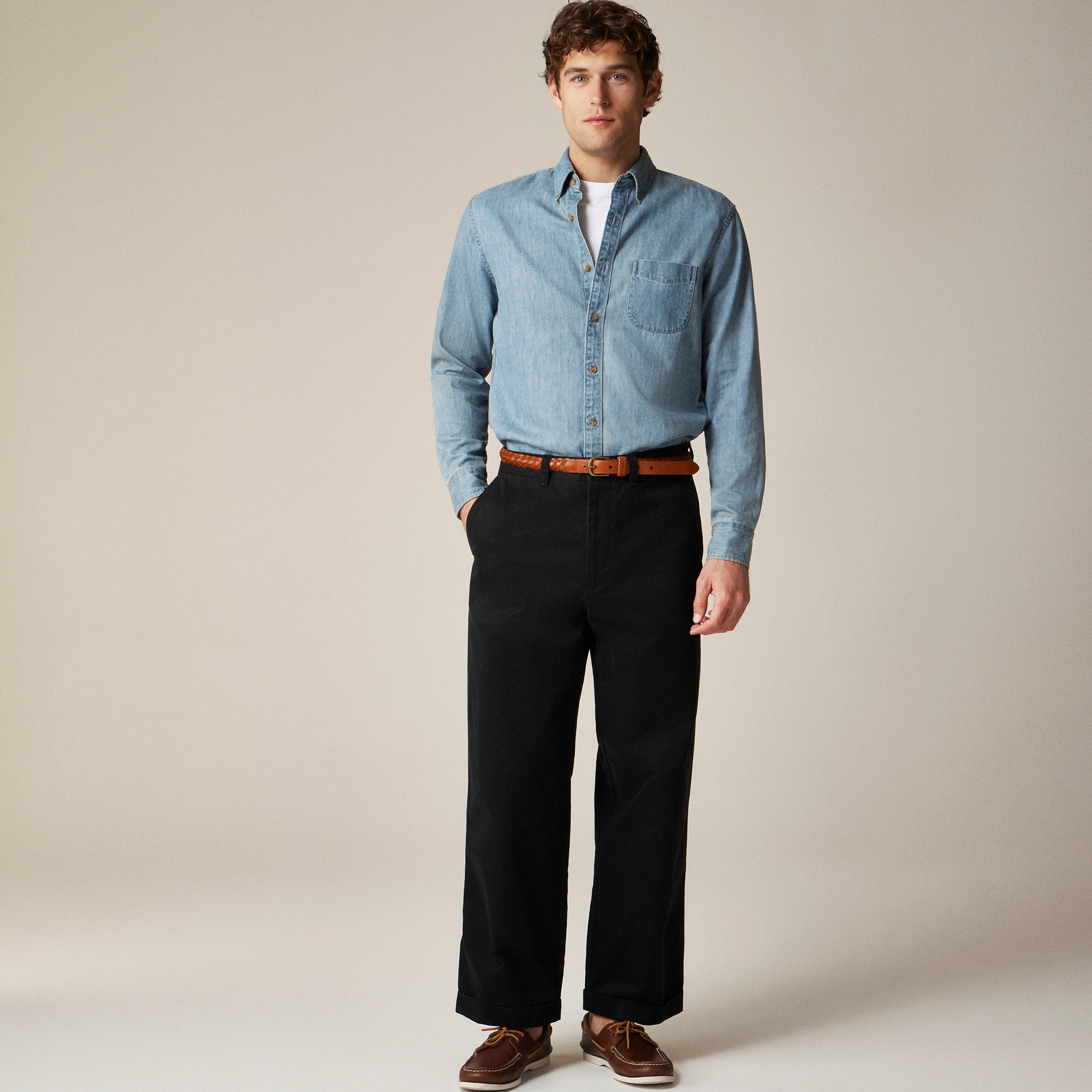 Giant-fit Chino Pant For Men | J.Crew