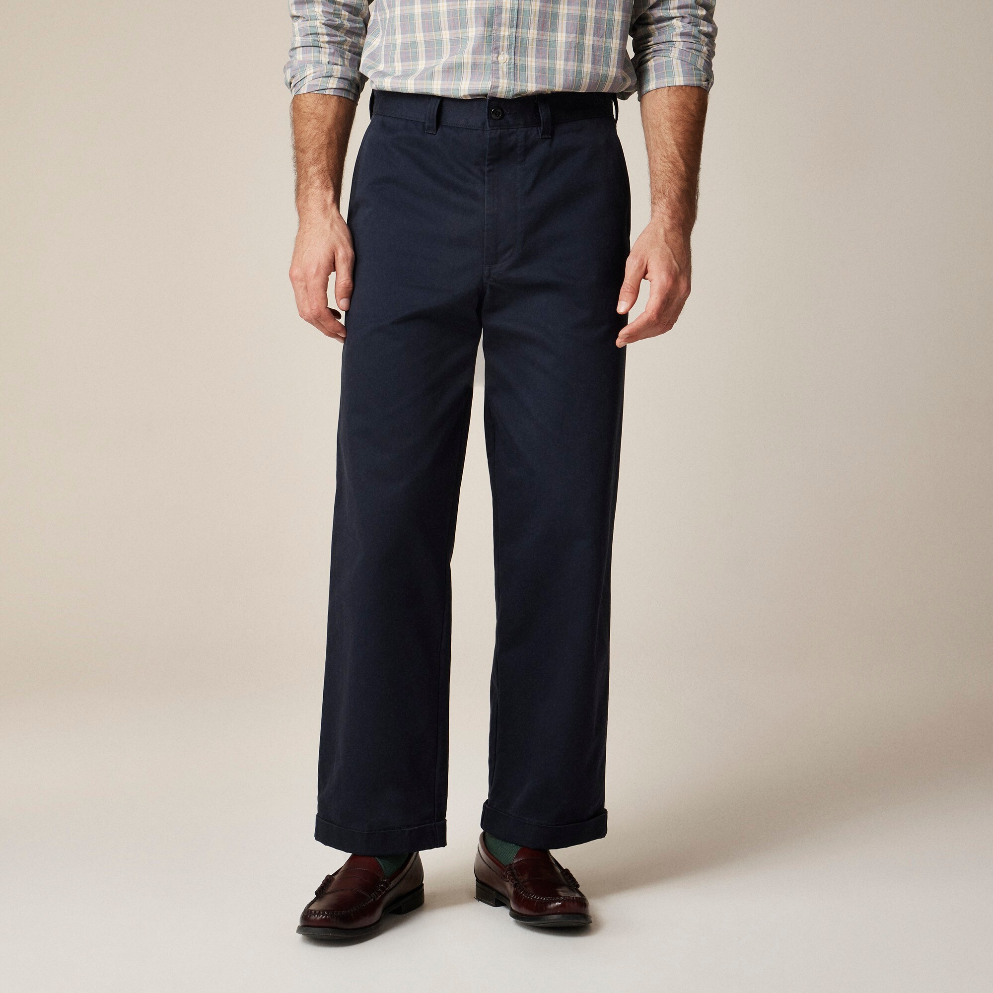 j.crew: giant-fit chino pant for men