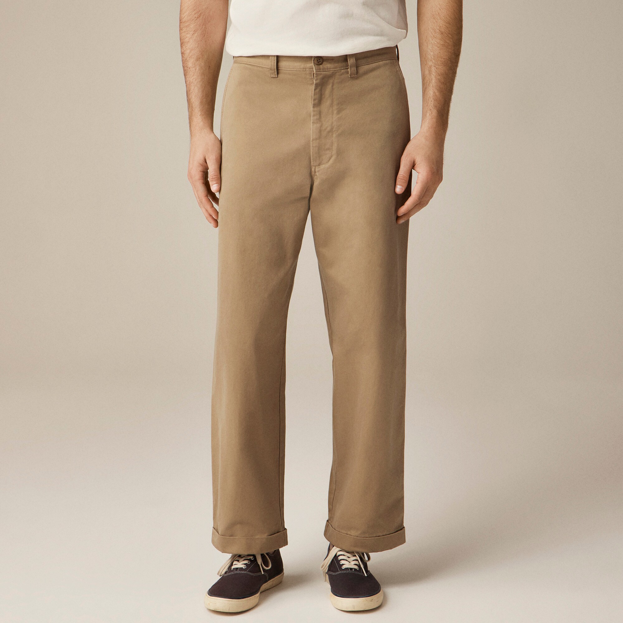 j.crew: giant-fit chino pant for men