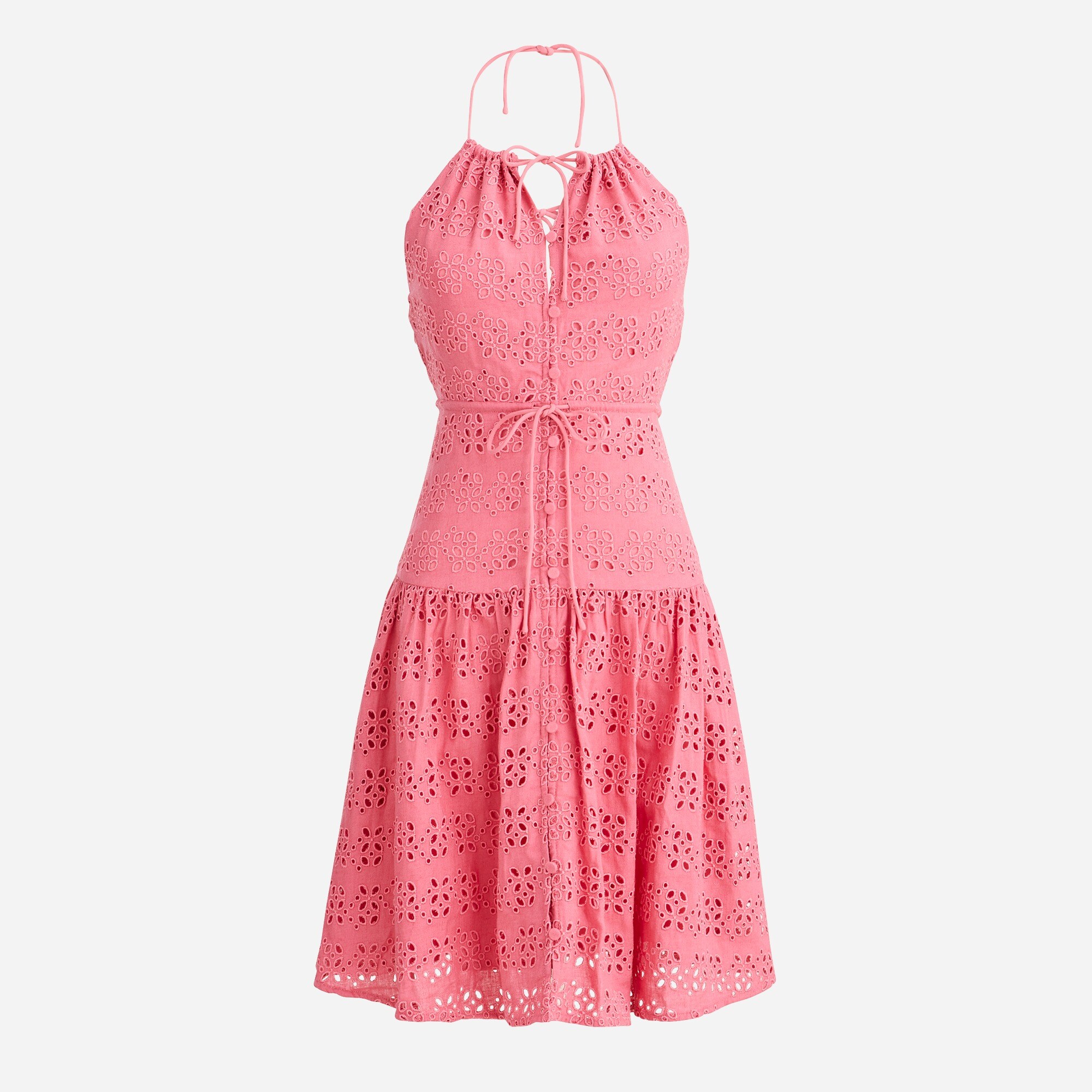 J crew halter clearance dress