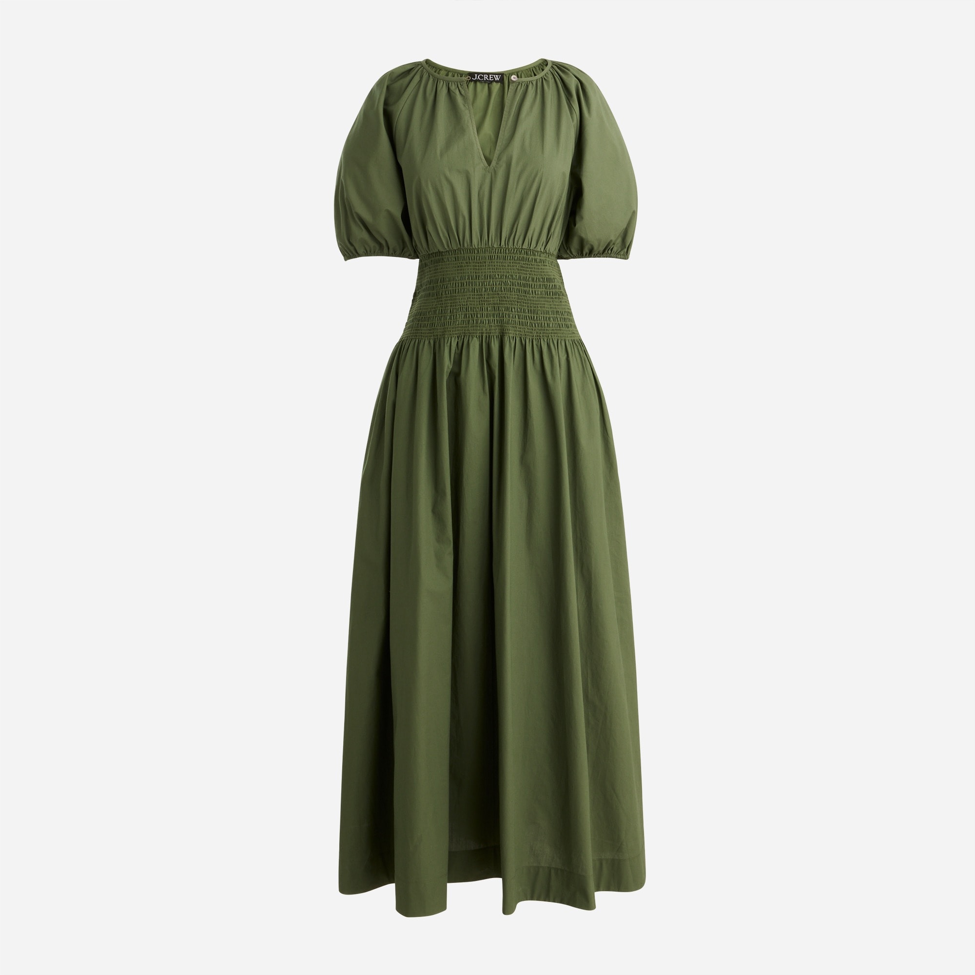 Provence Smocked-waist Midi Dress For Women | J.Crew