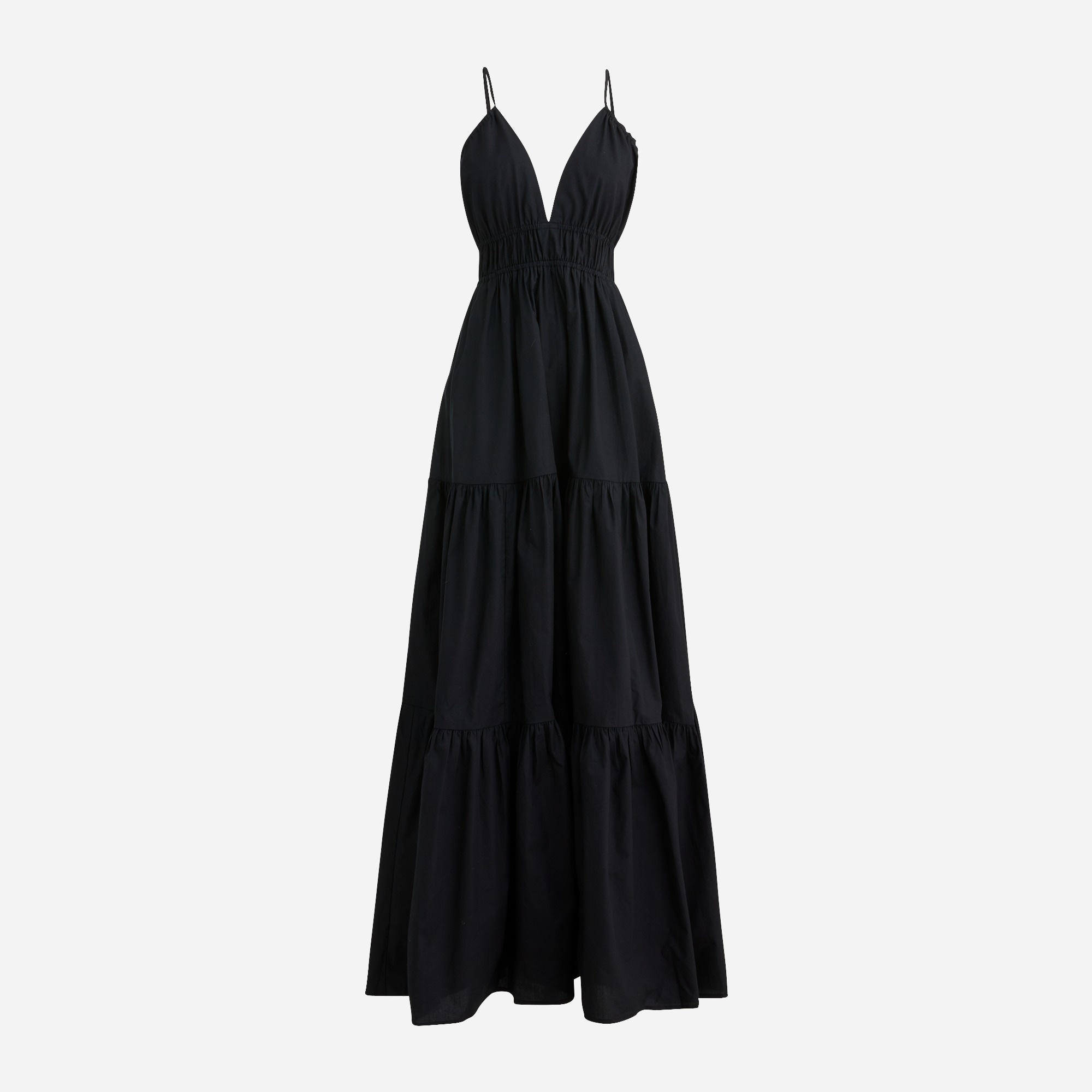 Oahu V neck Tiered Dress For Women J.Crew