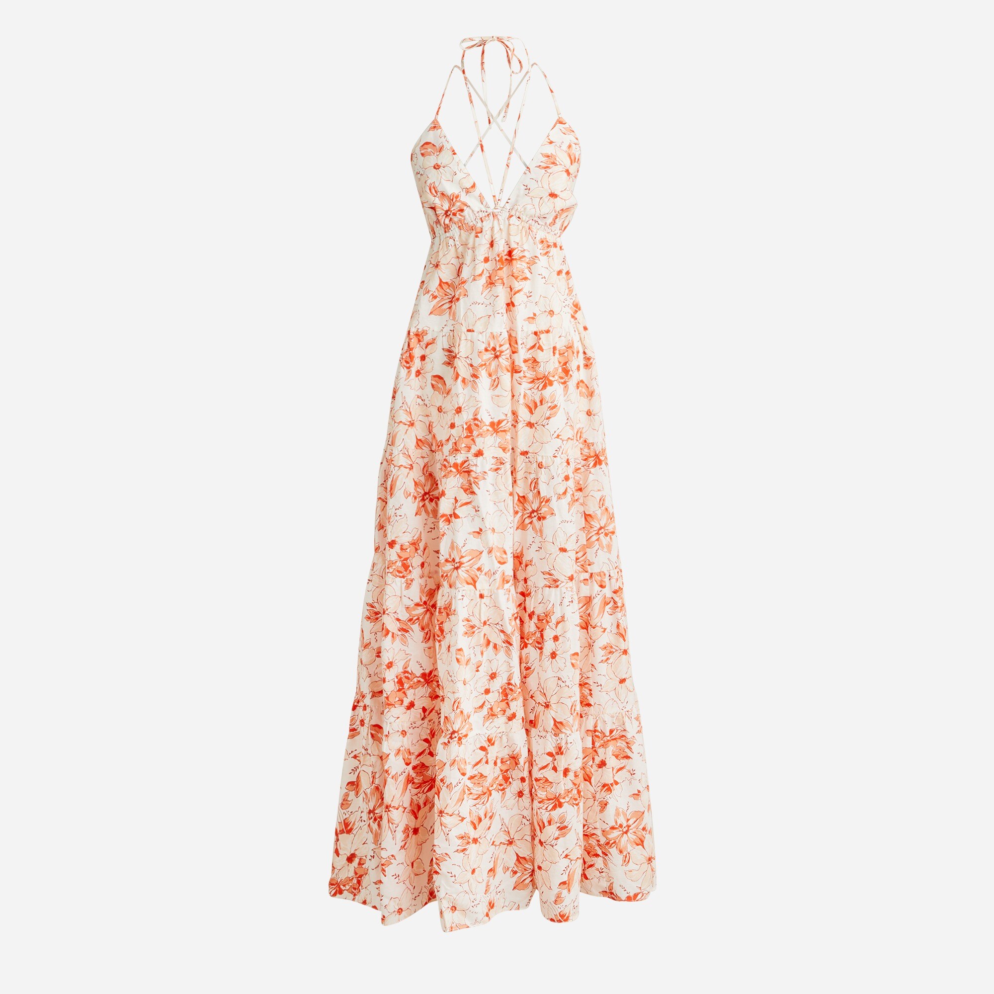 knee length dresses for ladies Aurelia Linen Maxi Dress main image 0