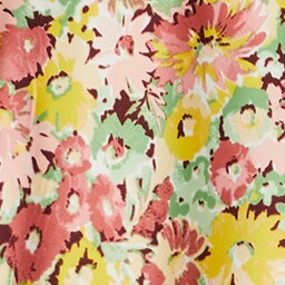 Flared slip skirt in painterly floral MIDNIGHT BURGUNDY j.crew: flared slip skirt in painterly floral for women