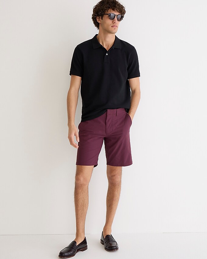 j.crew: 9&quot; tech short for men, right side, view zoomed