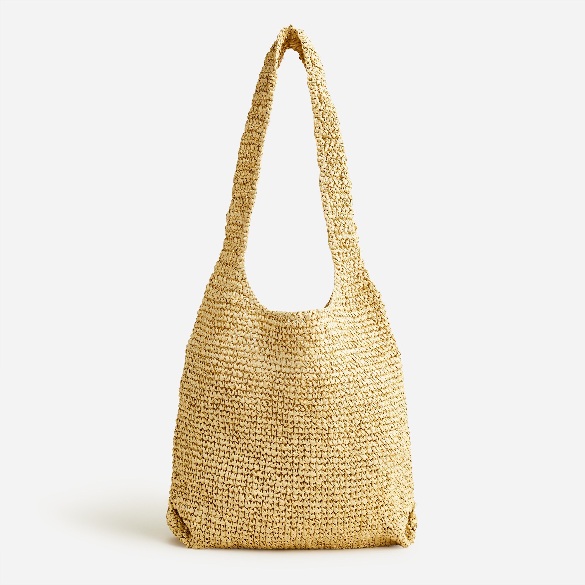 Raffia sack bag