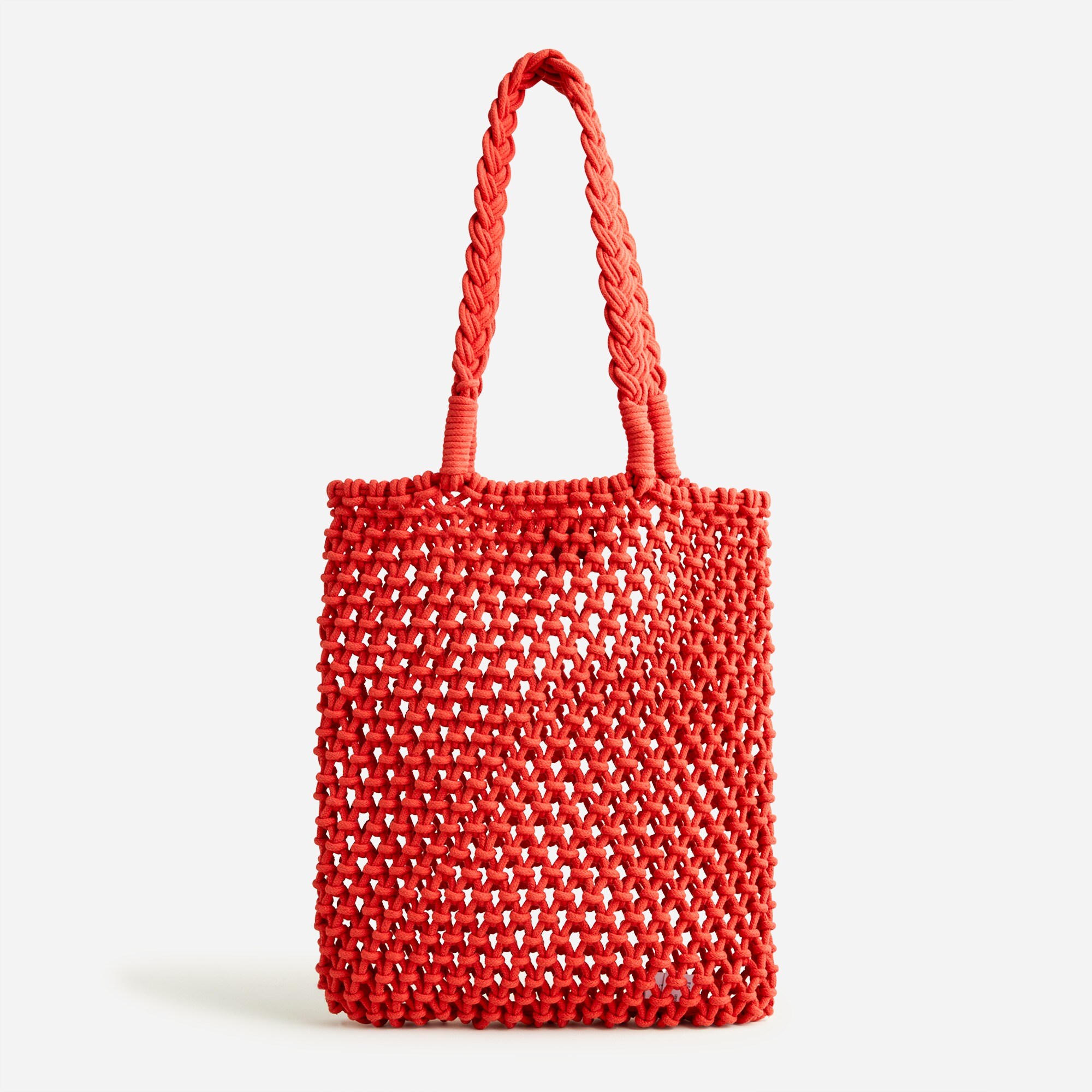 Cadiz hand-knotted rope tote