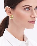Hoop earrings set-of three