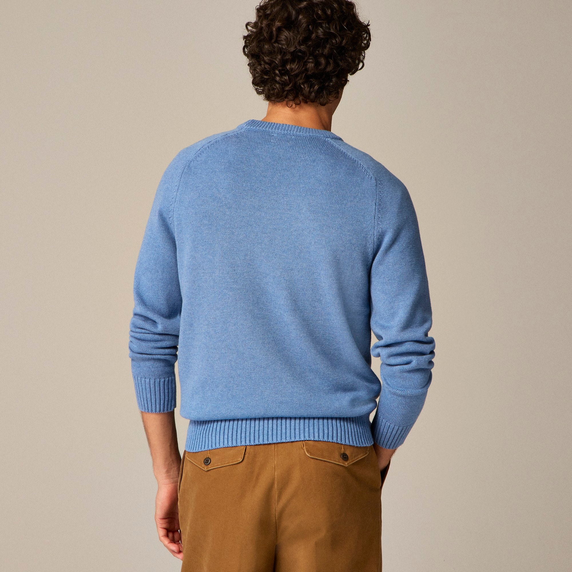 Heritage cotton crewneck sweater