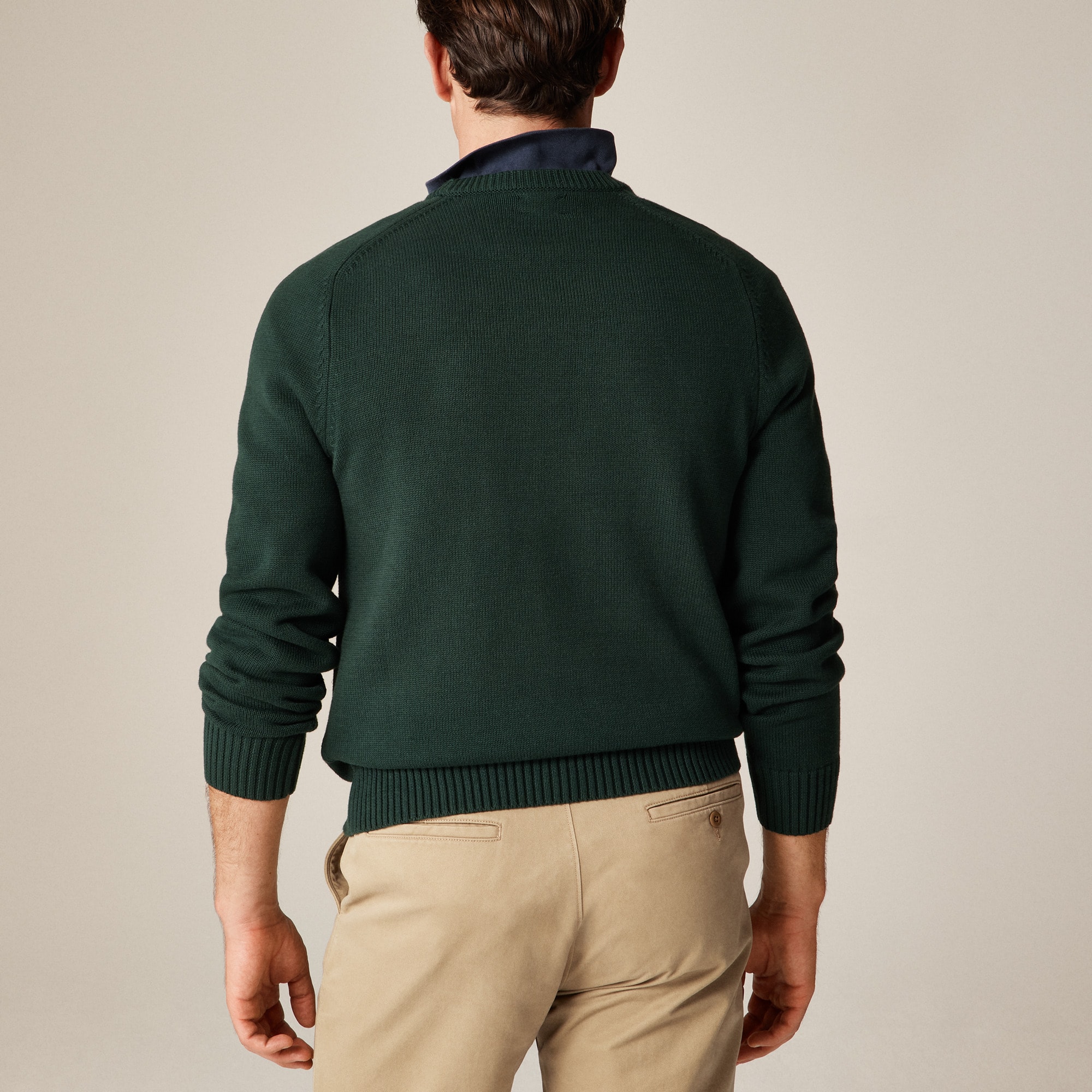 Heritage cotton crewneck sweater