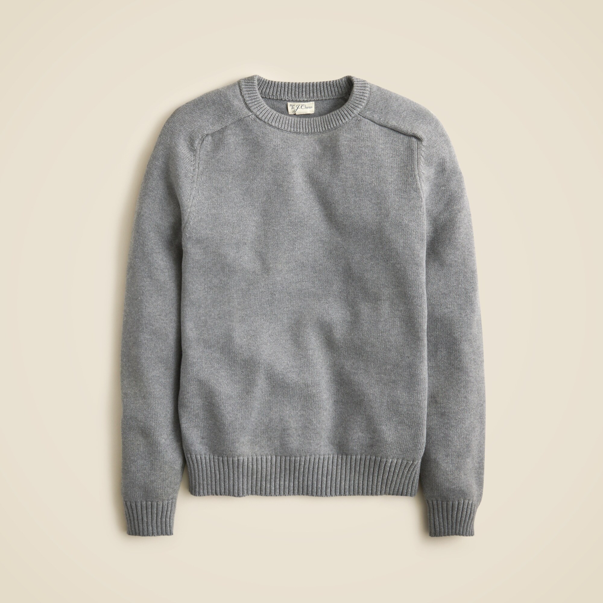 mens Heritage cotton crewneck sweater