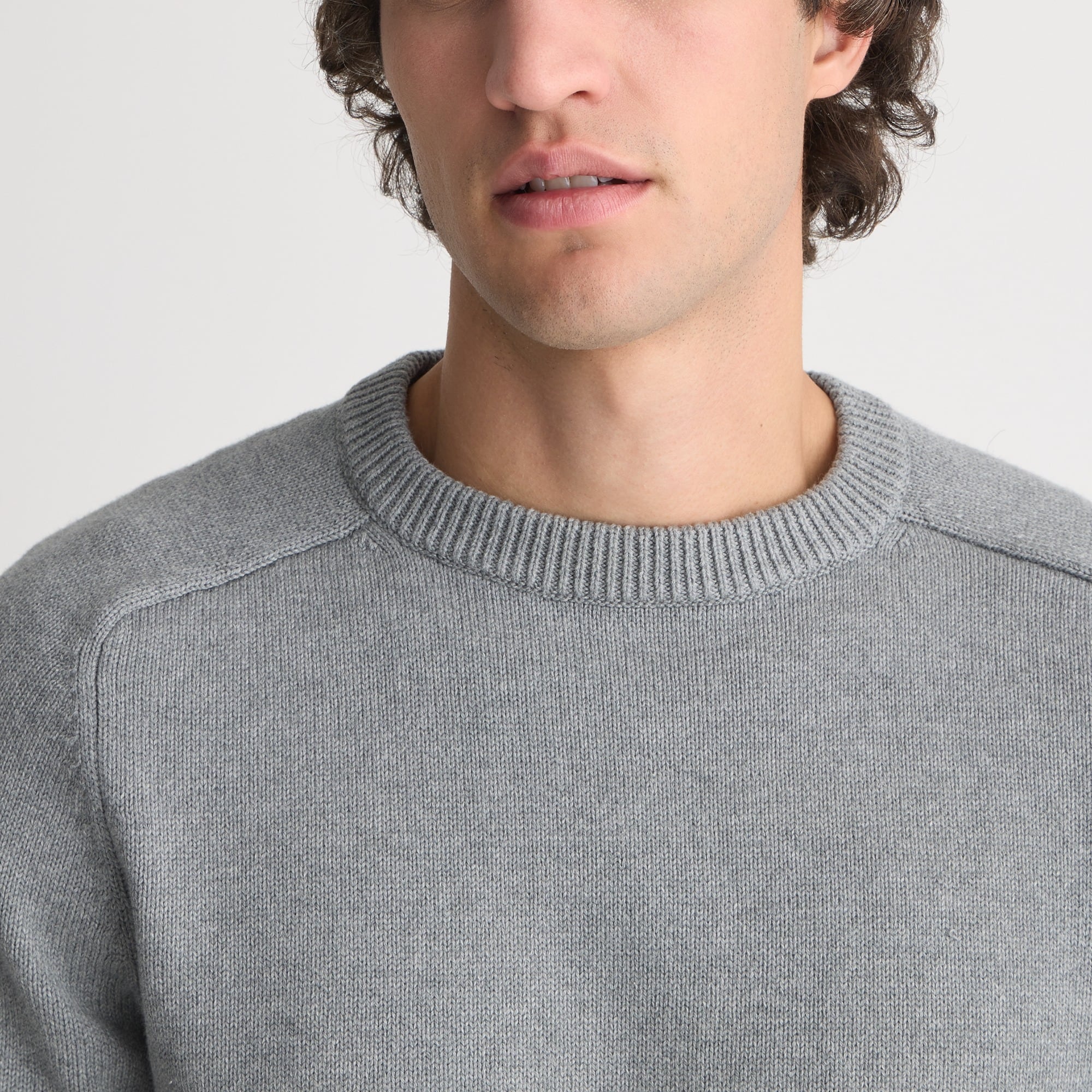 Heritage cotton crewneck sweater