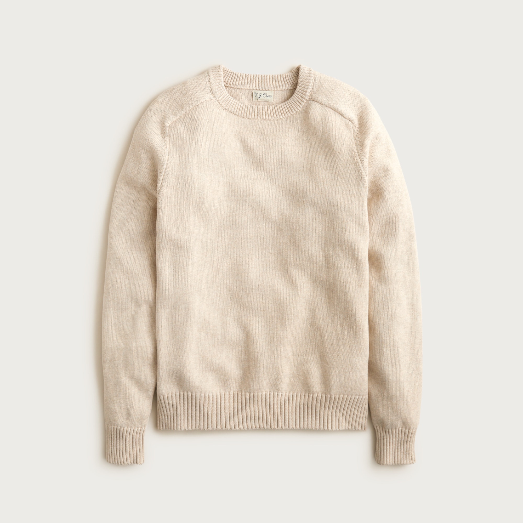 Heritage cotton crewneck sweater
