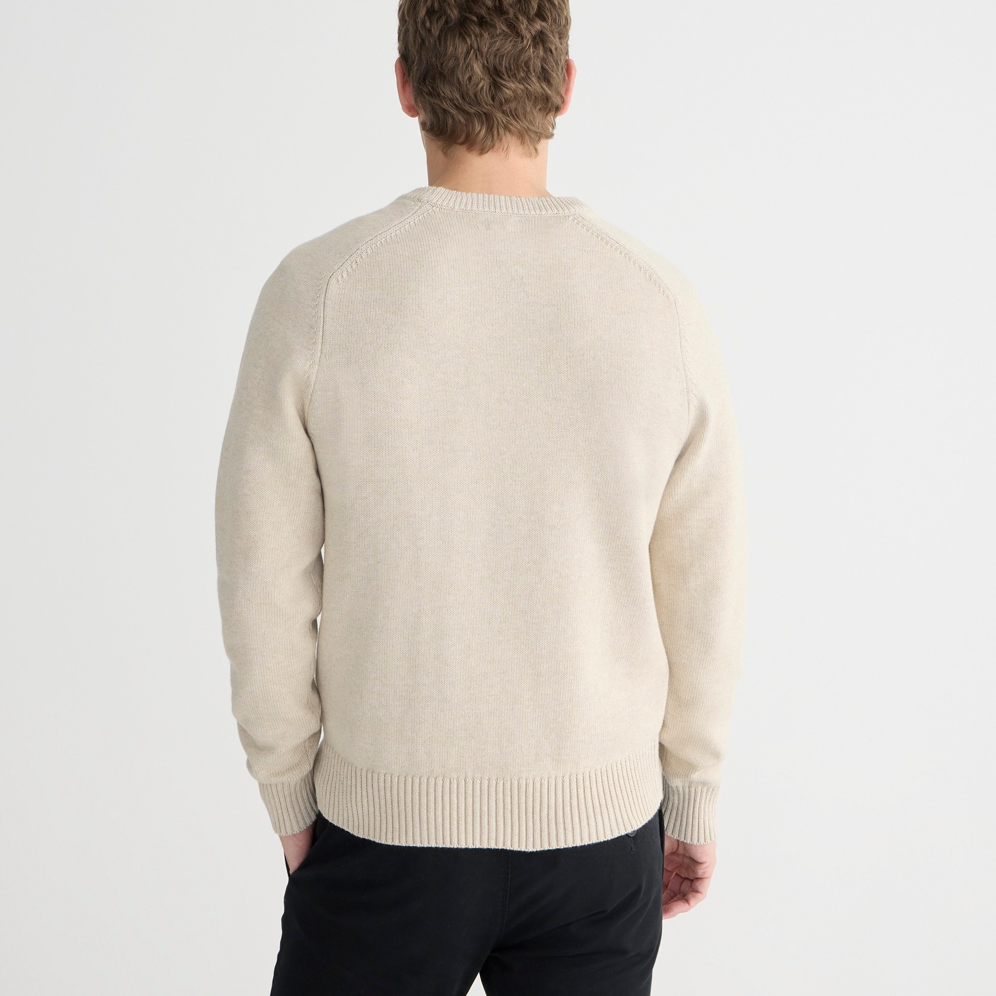 Heritage cotton crewneck sweater