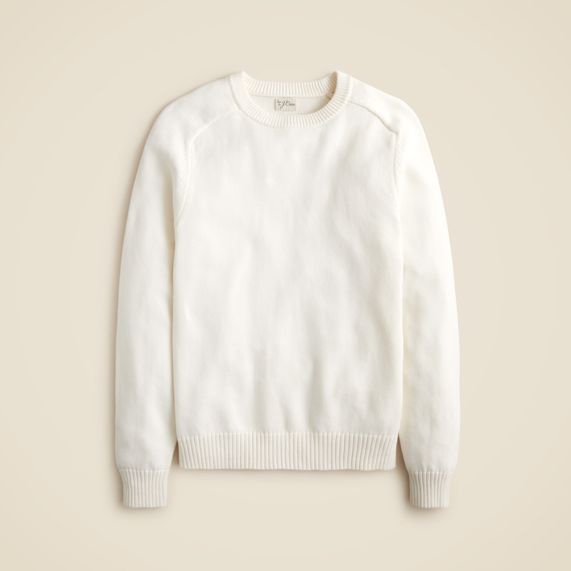 mens Heritage cotton crewneck sweater