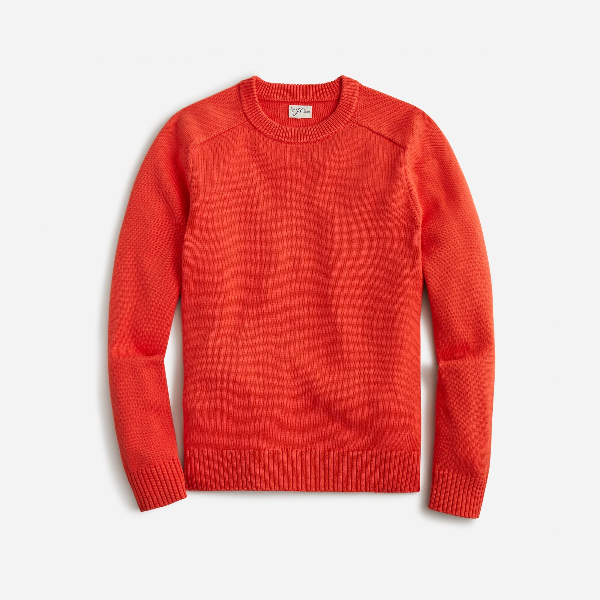 mens Heritage cotton crewneck sweater