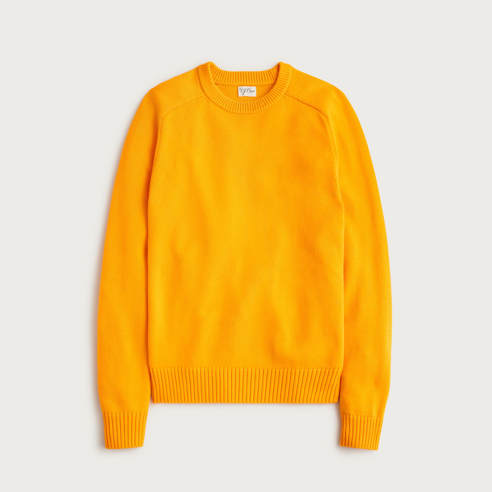 mens Heritage cotton crewneck sweater