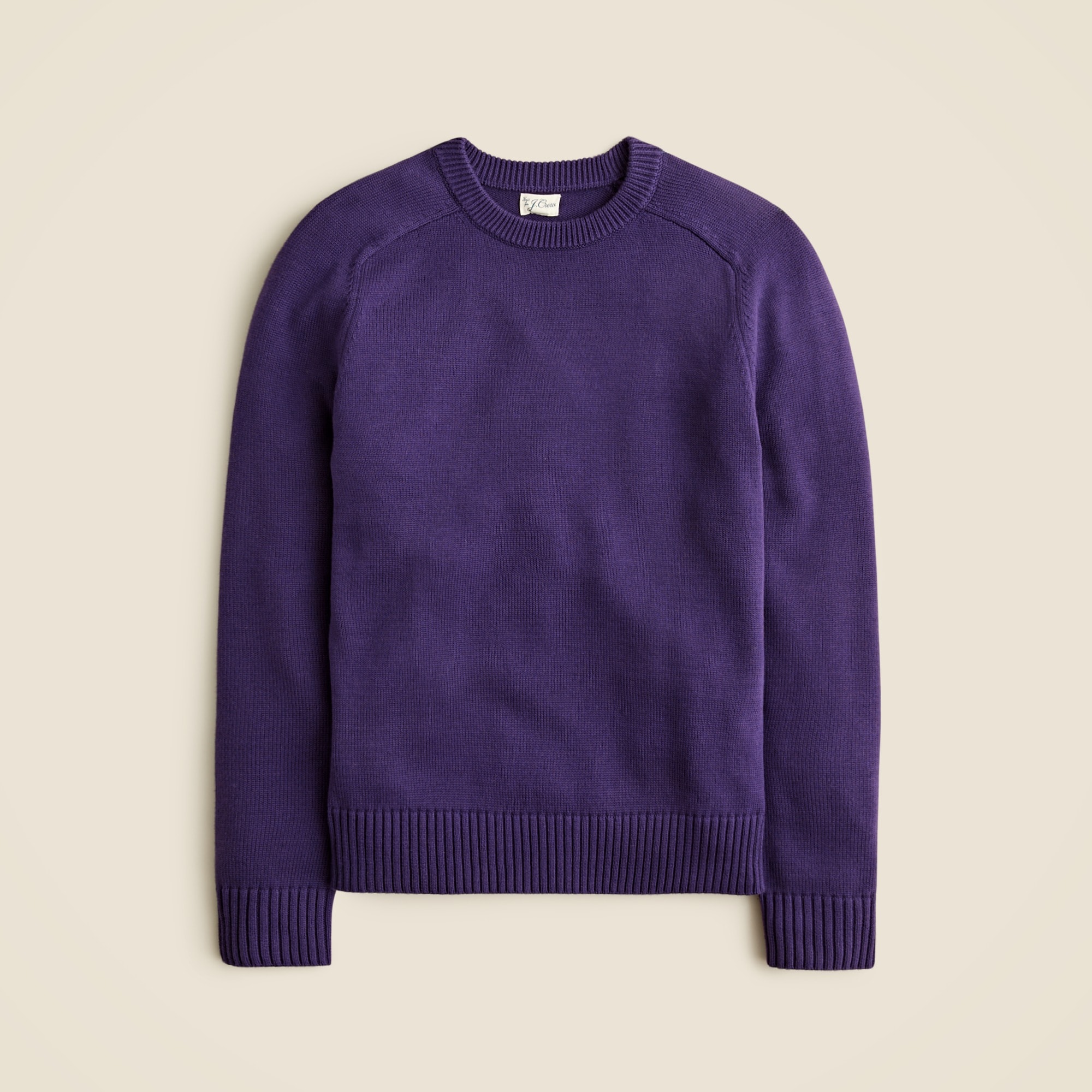 mens Heritage cotton crewneck sweater