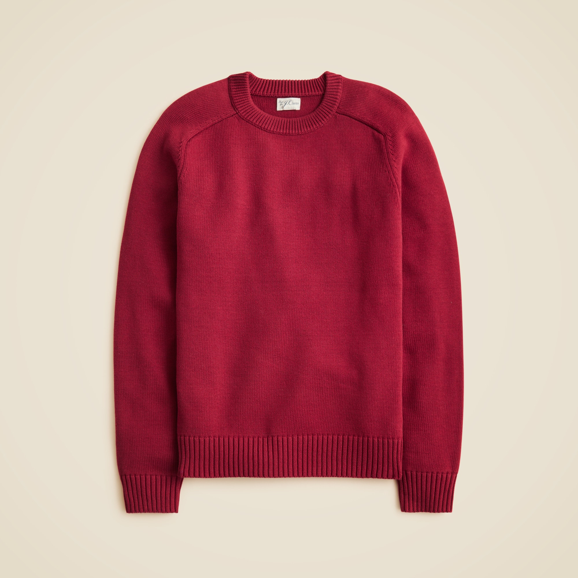Heritage cotton crewneck sweater