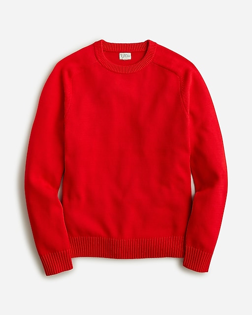 mens Heritage cotton crewneck sweater