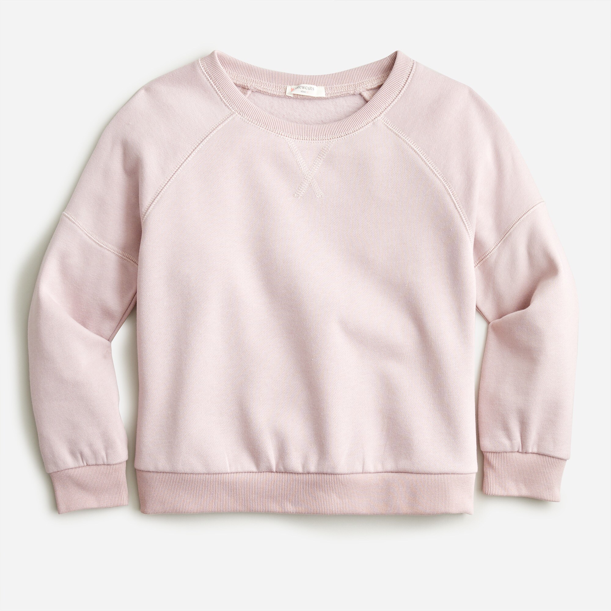 J.Crew: Girls' Raglan-sleeve Crewneck For Girls