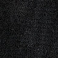 Girls&apos; cashmere puff-sleeve cardigan sweater BLACK