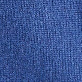 Girls&apos; cashmere puff-sleeve cardigan sweater MEDITERRANEAN NAVY