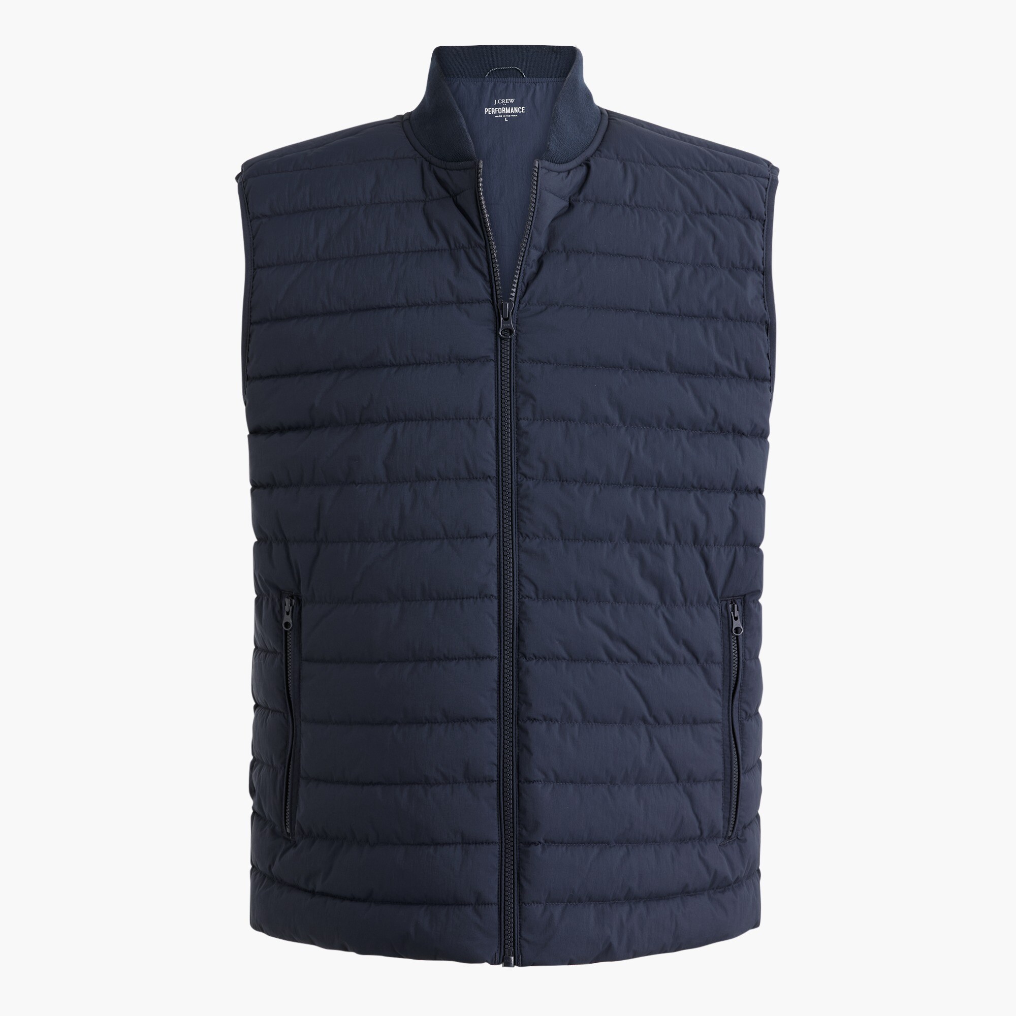 quilted puffer vest for men