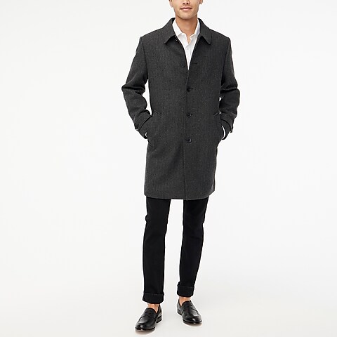 mens Wool-blend Thompson car coat
