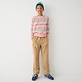 Boys' lined relaxed-fit pull-on chino pant