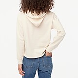 Lightweight cotton terry hoodie