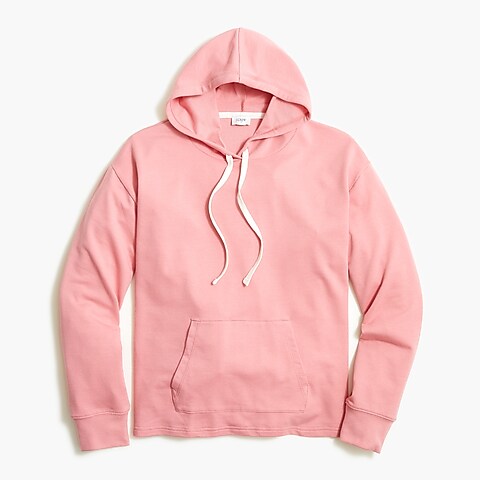  Lightweight cotton terry hoodie
