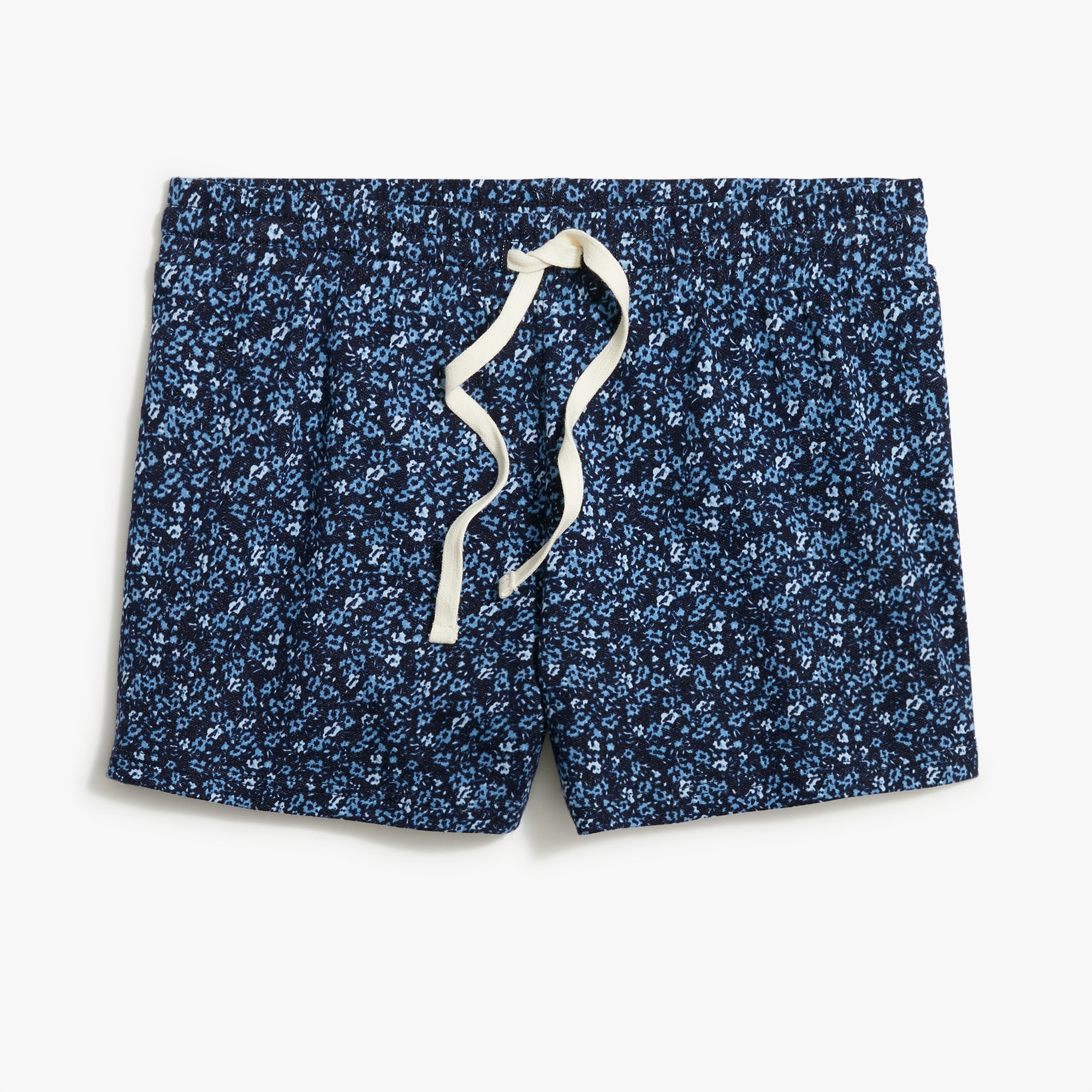 lightweight cotton-blend terry short for women