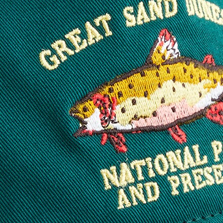 National Park Foundation X J.Crew graphic twill cap NAVY BADLANDS NATIONAL  j.crew: national park foundation x j.crew graphic twill cap for men