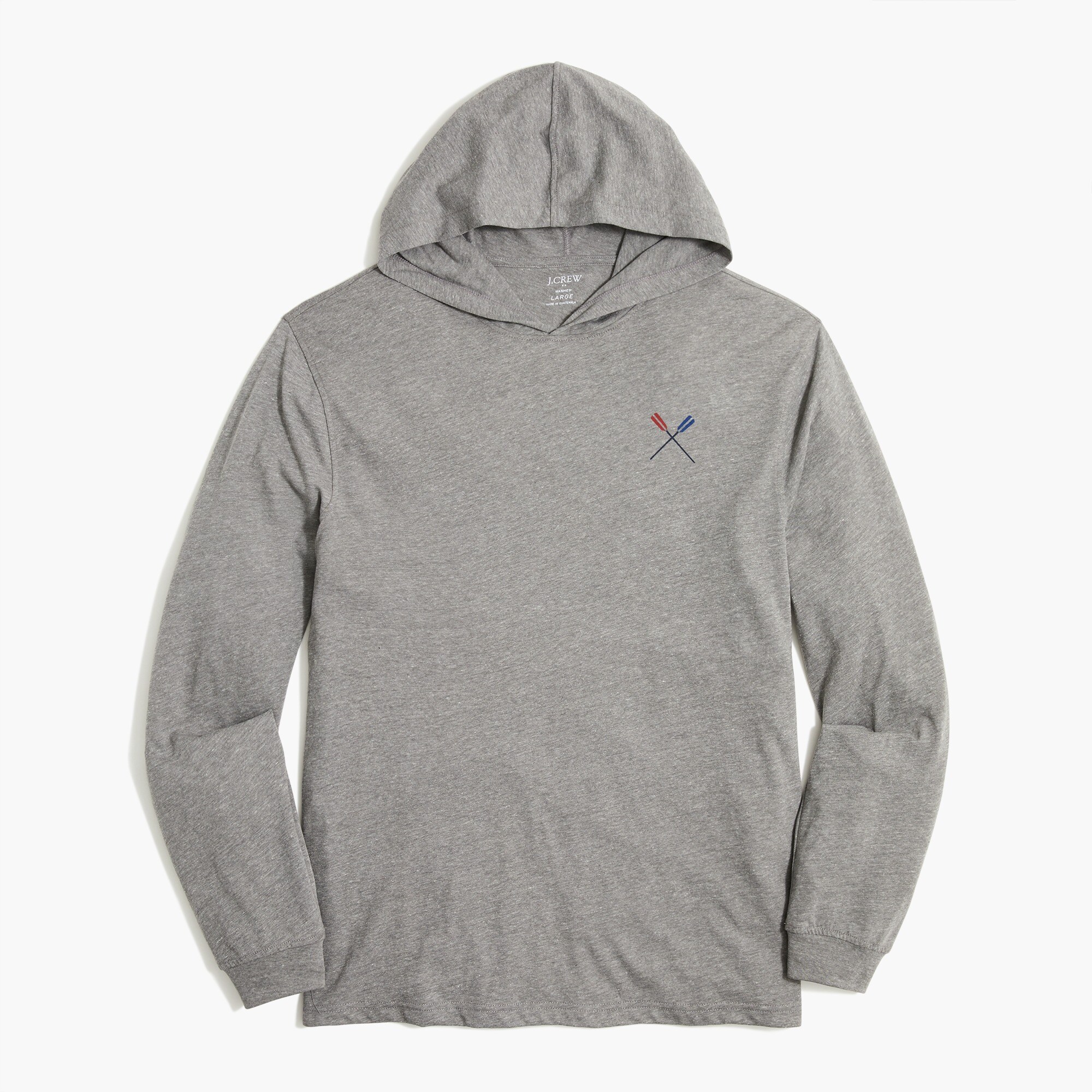 Long-sleeve oars jersey hoodie