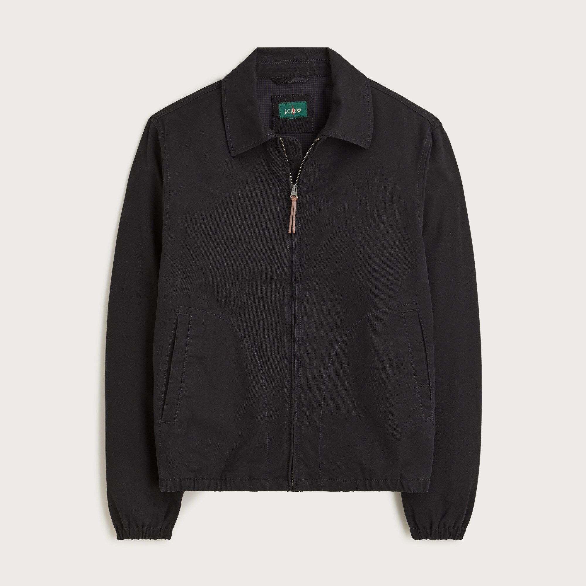 Harrington Jacket In Cotton Twill For Men | J.Crew