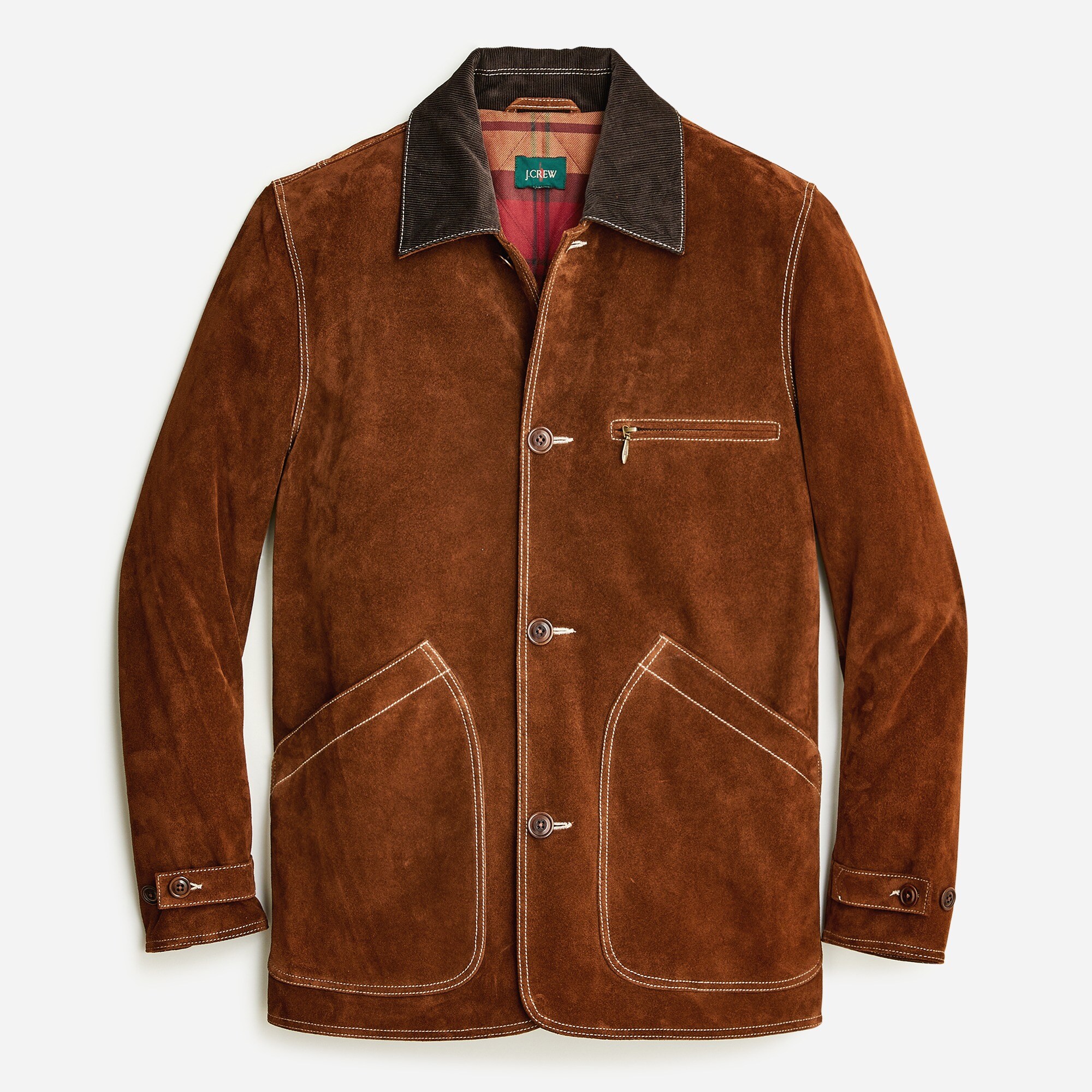 Italian suede Barn Jacket™ with PrimaLoft®