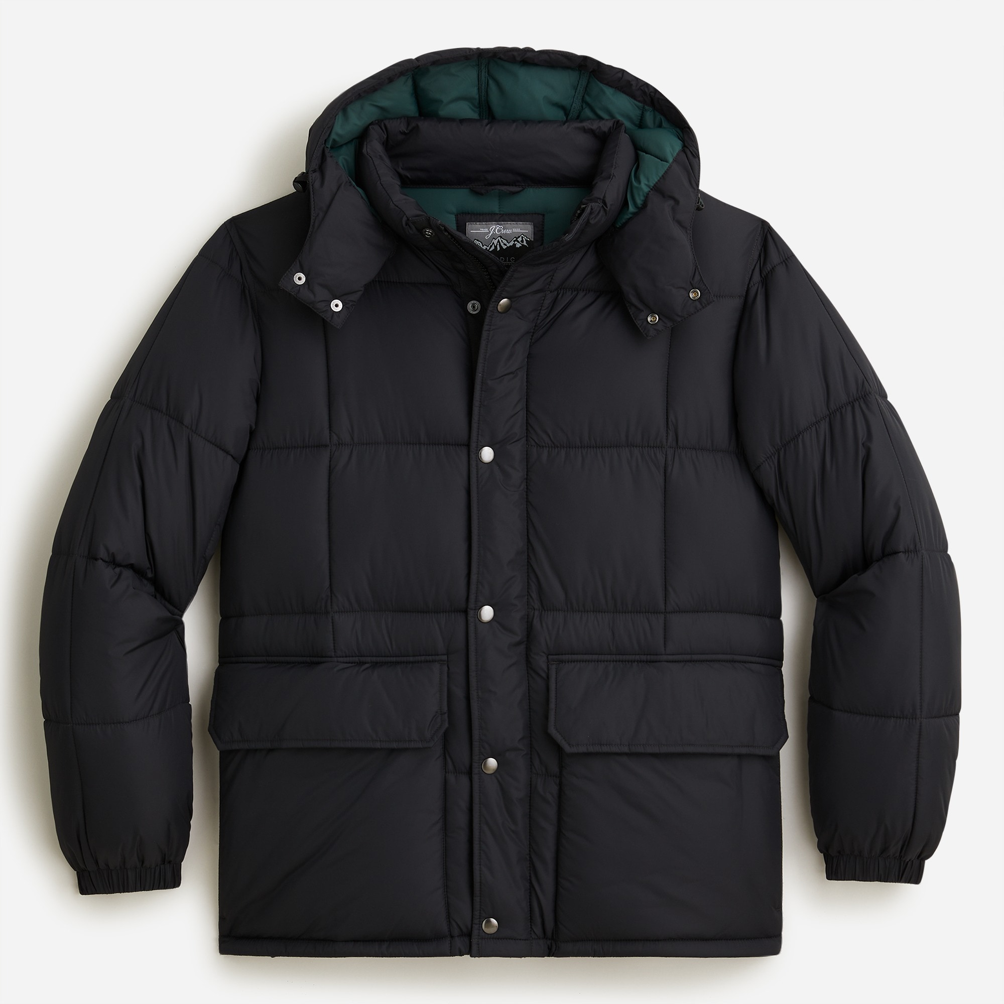 J.Crew: Nordic Quilted Puffer Jacket With PrimaLoft® For Men
