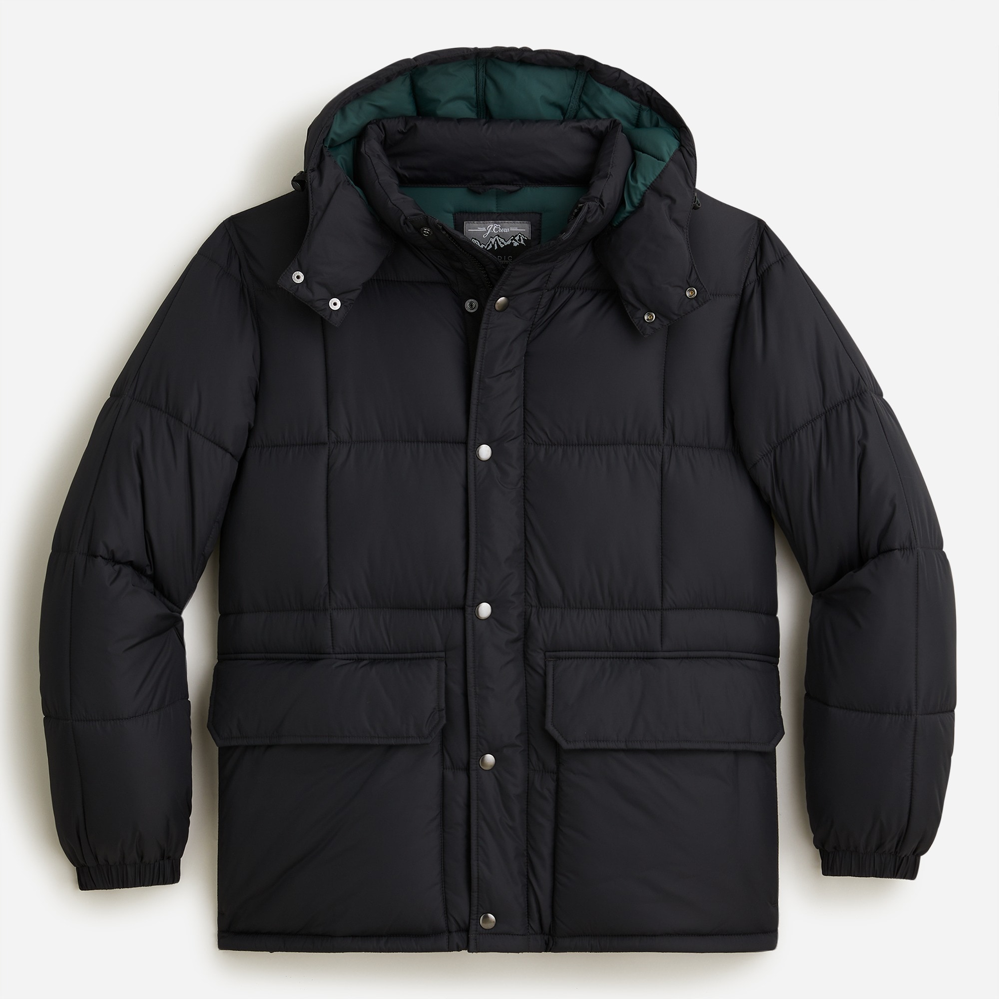 Nordic quilted puffer jacket with PrimaLoft®
