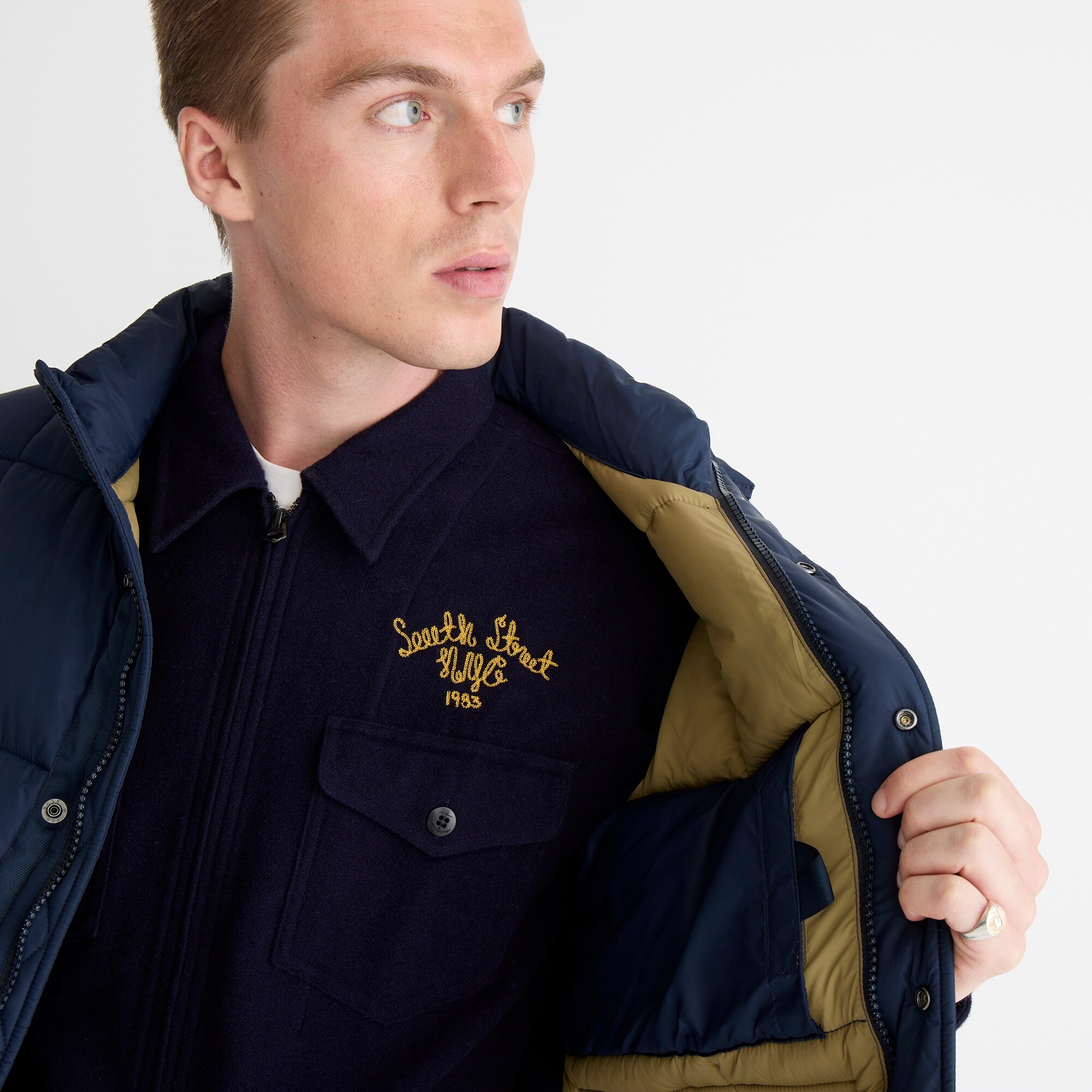 Nordic puffer vest with PrimaLoft®