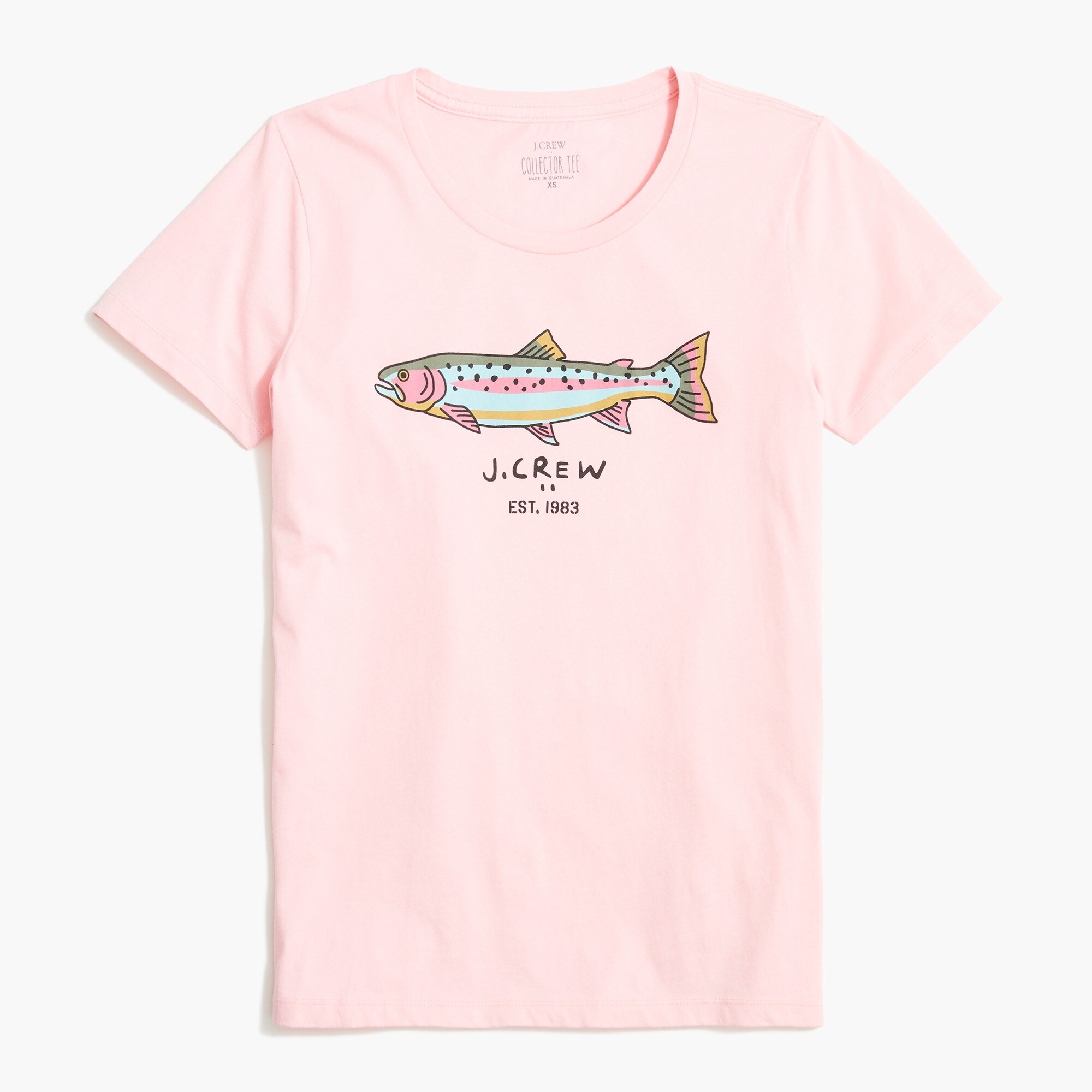 fish graphic tee for women