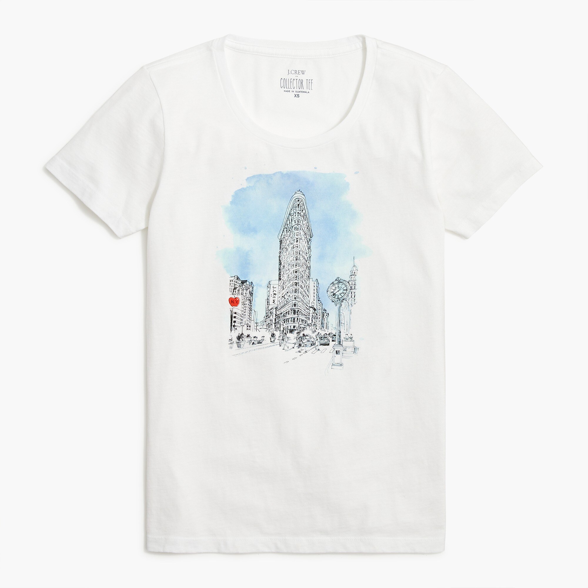 flatiron graphic tee for women