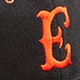 Heritage wool-blend letterman baseball cap BLACK E