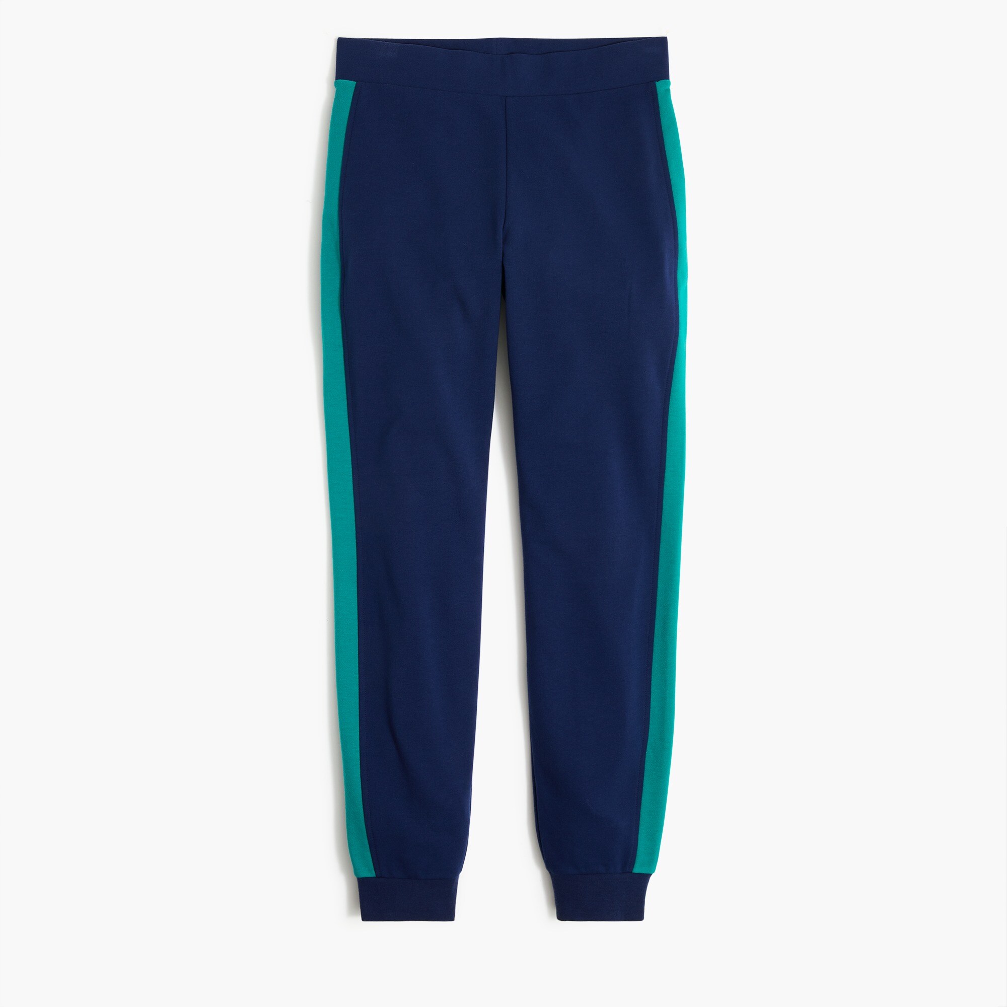 Colorblock side-stripe jogger pant