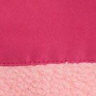 Woven sherpa zip-up CORAL MIST factory: woven sherpa zip-up for women