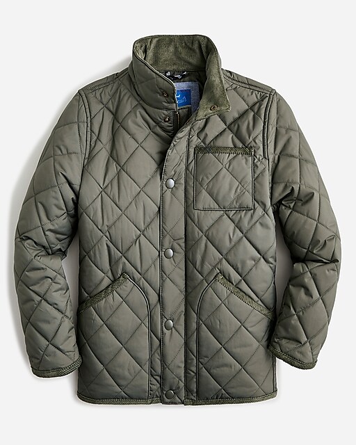 boys Kids' quilted field jacket in recycled polyester