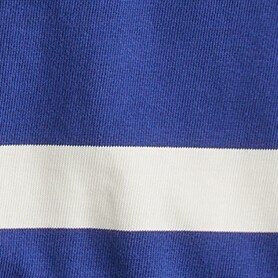Rugby shirt in stripe CORAL BLUE 