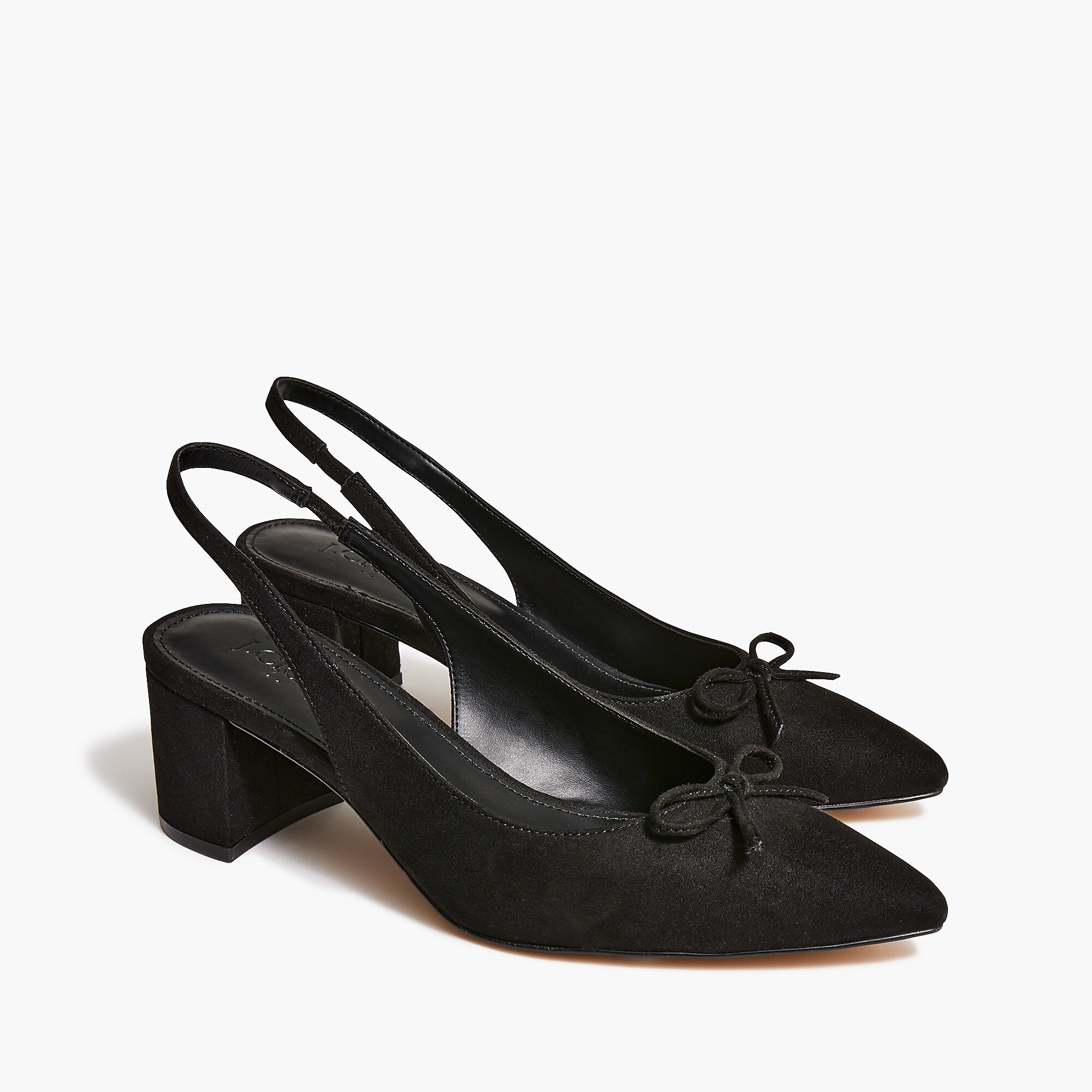 Sling Back Closed Toe Heels