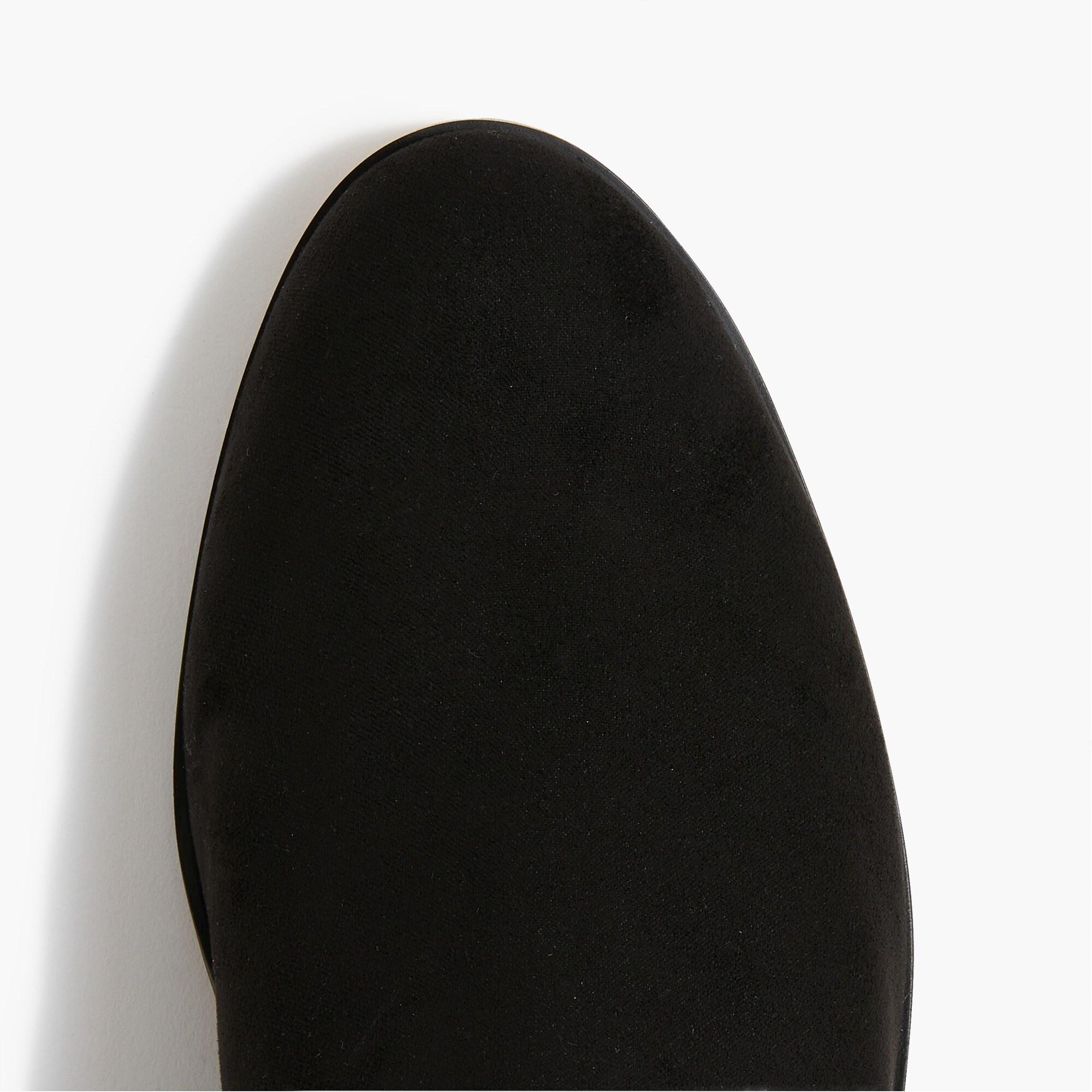 Knee-high boots with stretch