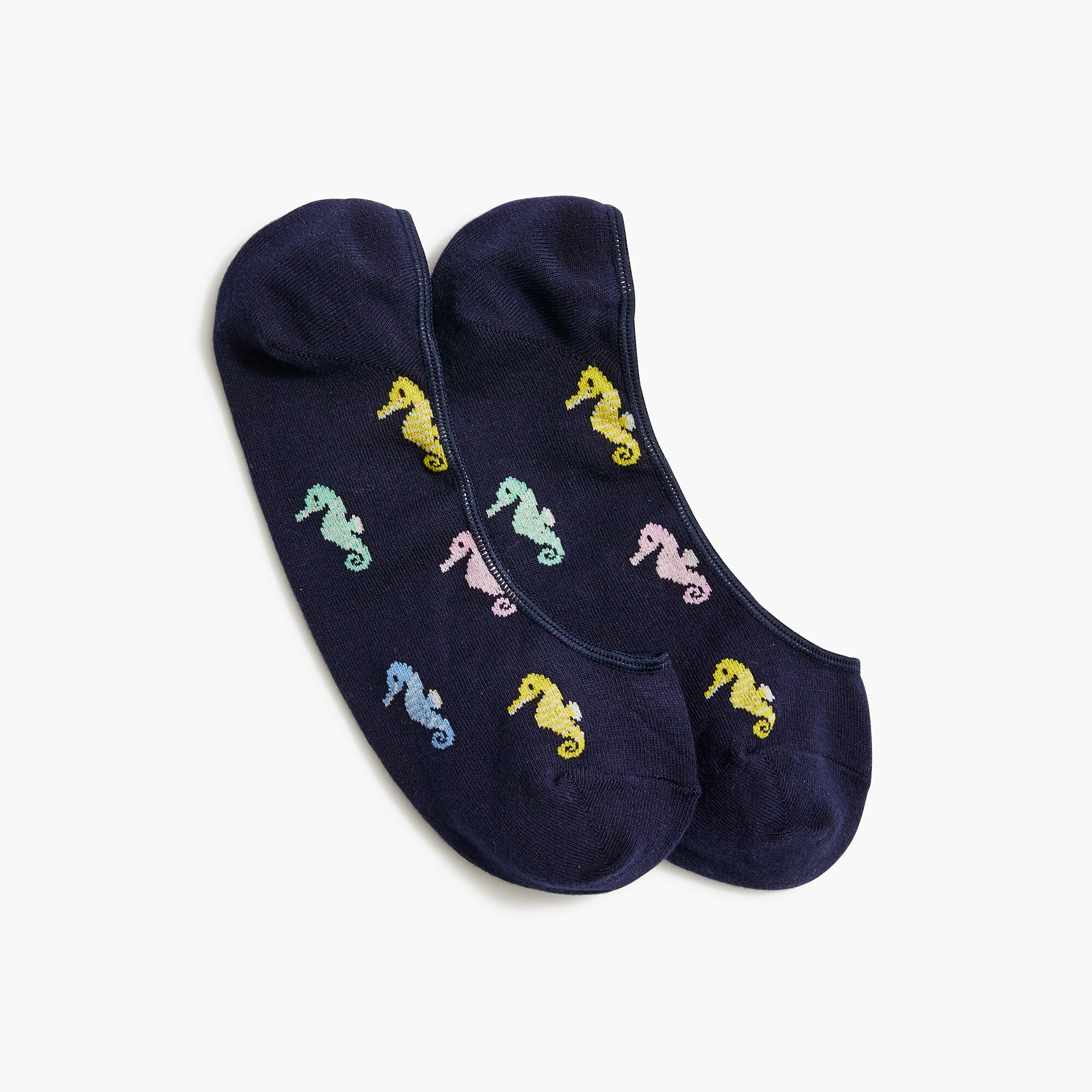 Seahorse no-show socks